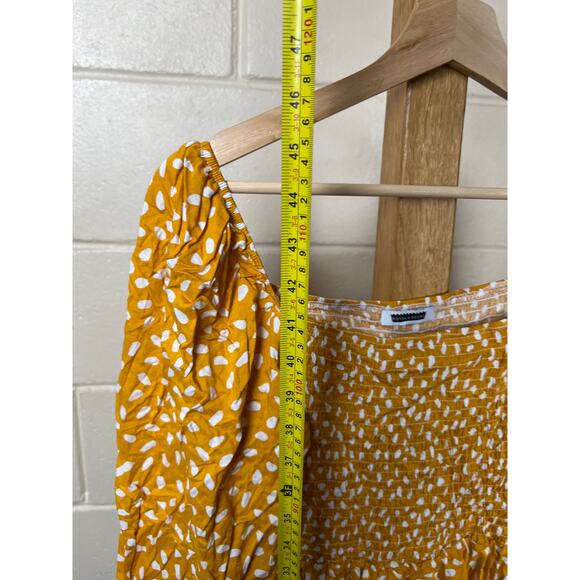 Royal Reese Women's Top 100% Polyester Pola Dot Dress *Dimensions In Pictures* - Picture 5 of 7